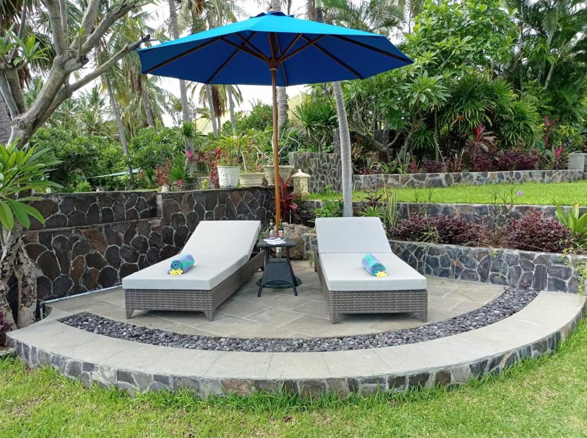 Absolute Beachfront, Paradise, 3Br Villa With Private Pool On 1200M2 Of Tropical Land Tulamben Extérieur photo