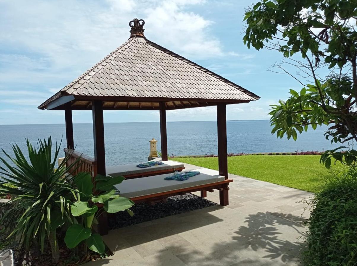 Absolute Beachfront, Paradise, 3Br Villa With Private Pool On 1200M2 Of Tropical Land Tulamben Extérieur photo